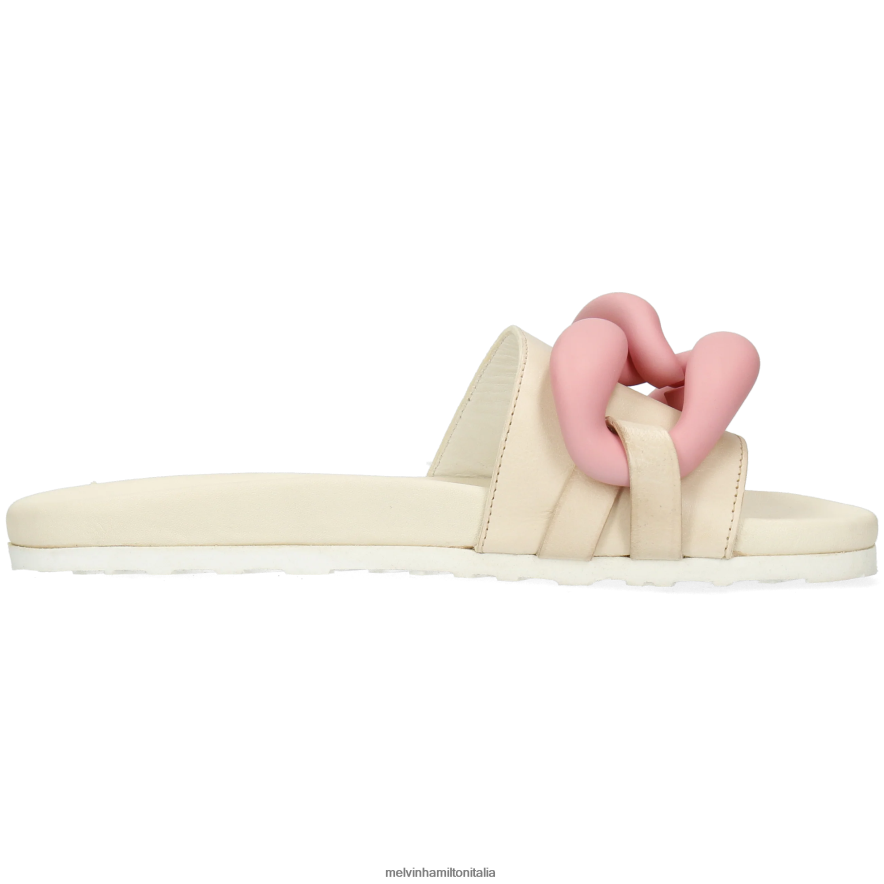 esso Melvin & Hamilton donne Wilma 26 bianco muli L80P2P1692