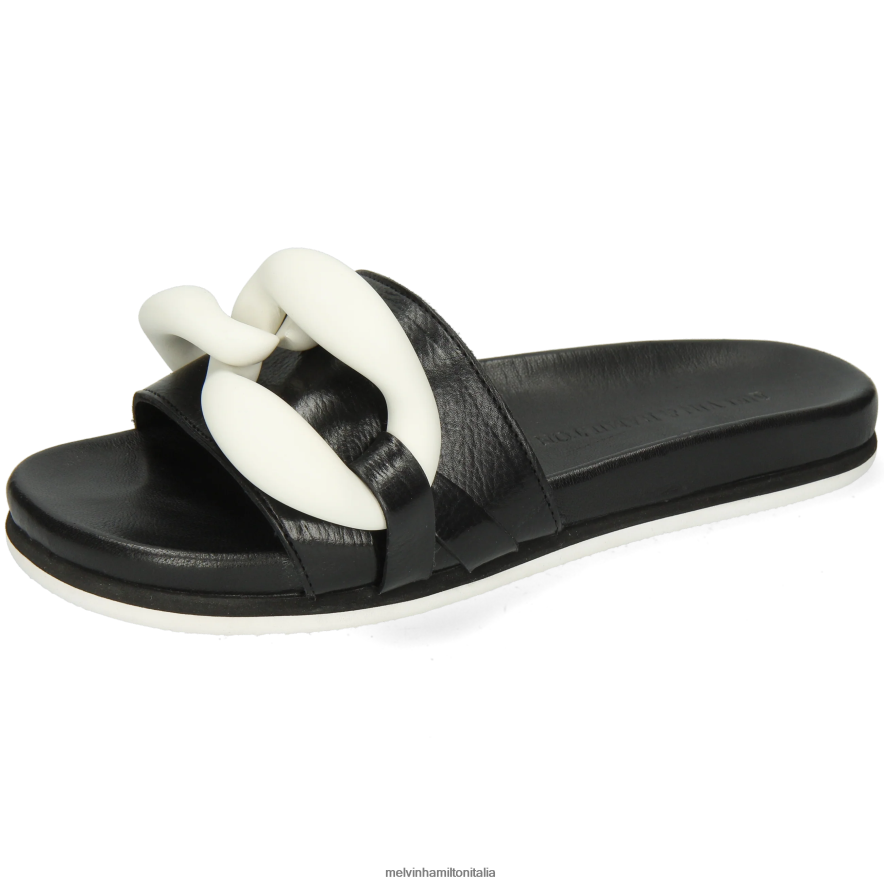 esso Melvin & Hamilton donne Wilma 26 nero muli L80P2P1655