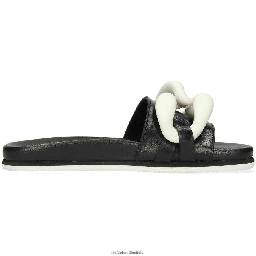 esso Melvin & Hamilton donne Wilma 26 nero muli L80P2P1655