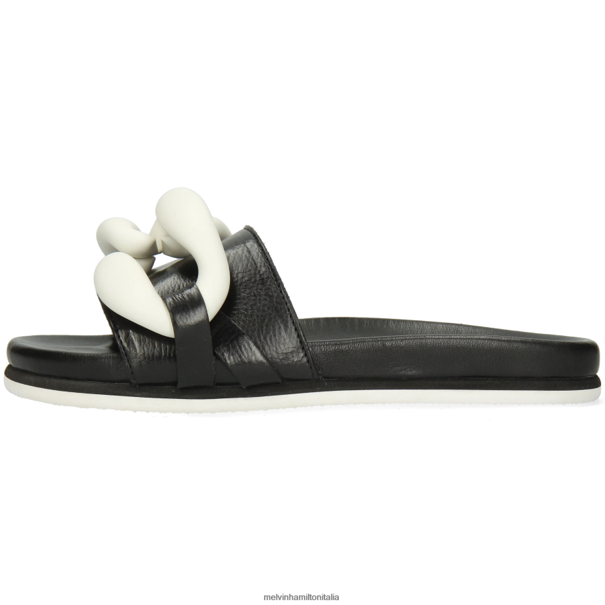 esso Melvin & Hamilton donne Wilma 26 nero muli L80P2P1655