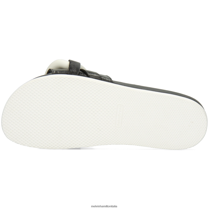 esso Melvin & Hamilton donne Wilma 26 nero muli L80P2P1655