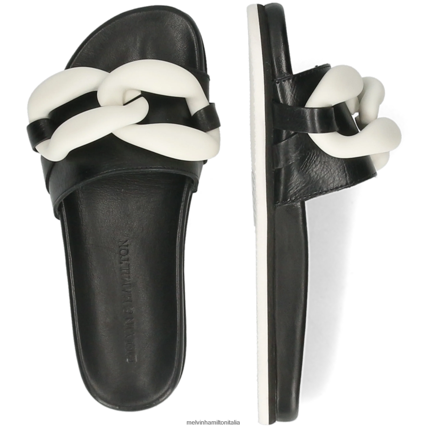 esso Melvin & Hamilton donne Wilma 26 nero muli L80P2P1655