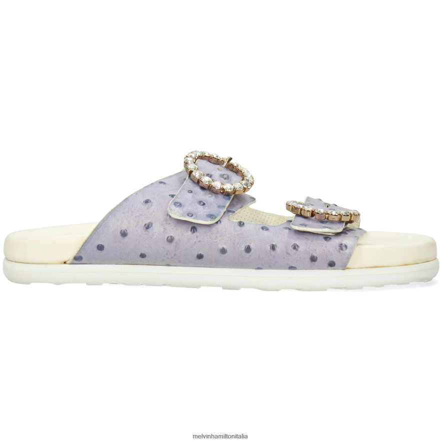 esso Melvin & Hamilton donne Wilma 32 grigio muli L80P2P1564