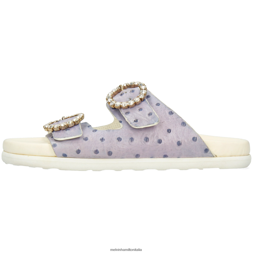 esso Melvin & Hamilton donne Wilma 32 grigio muli L80P2P1564