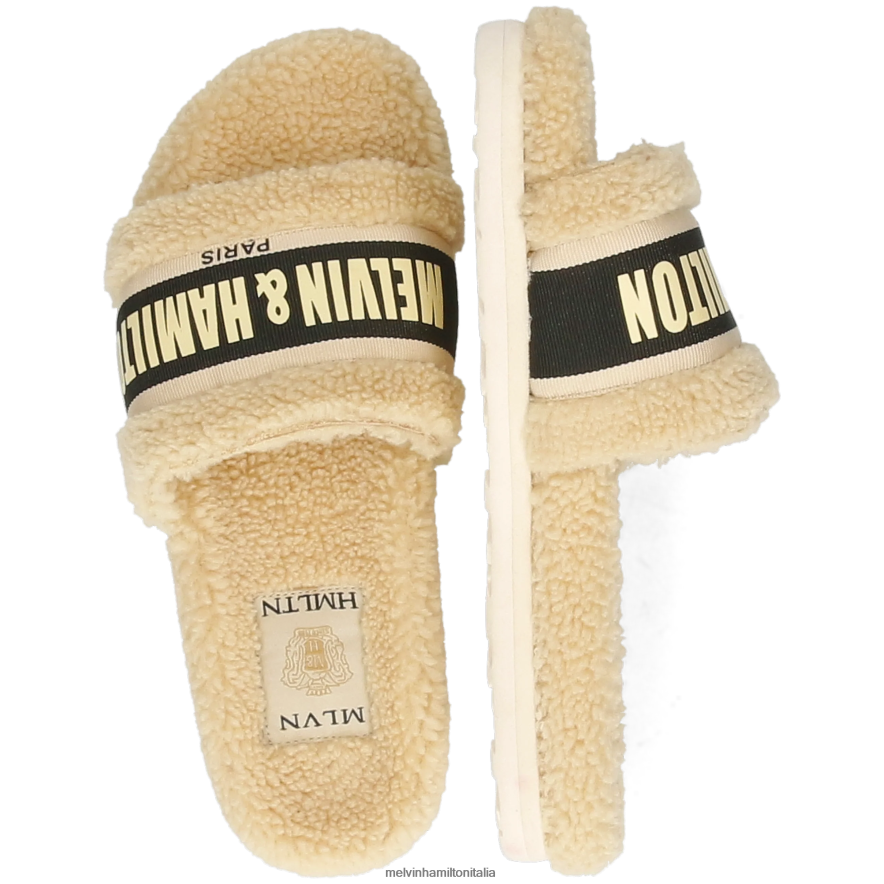 esso Melvin & Hamilton donne Wilma 34 beige muli L80P2P1653