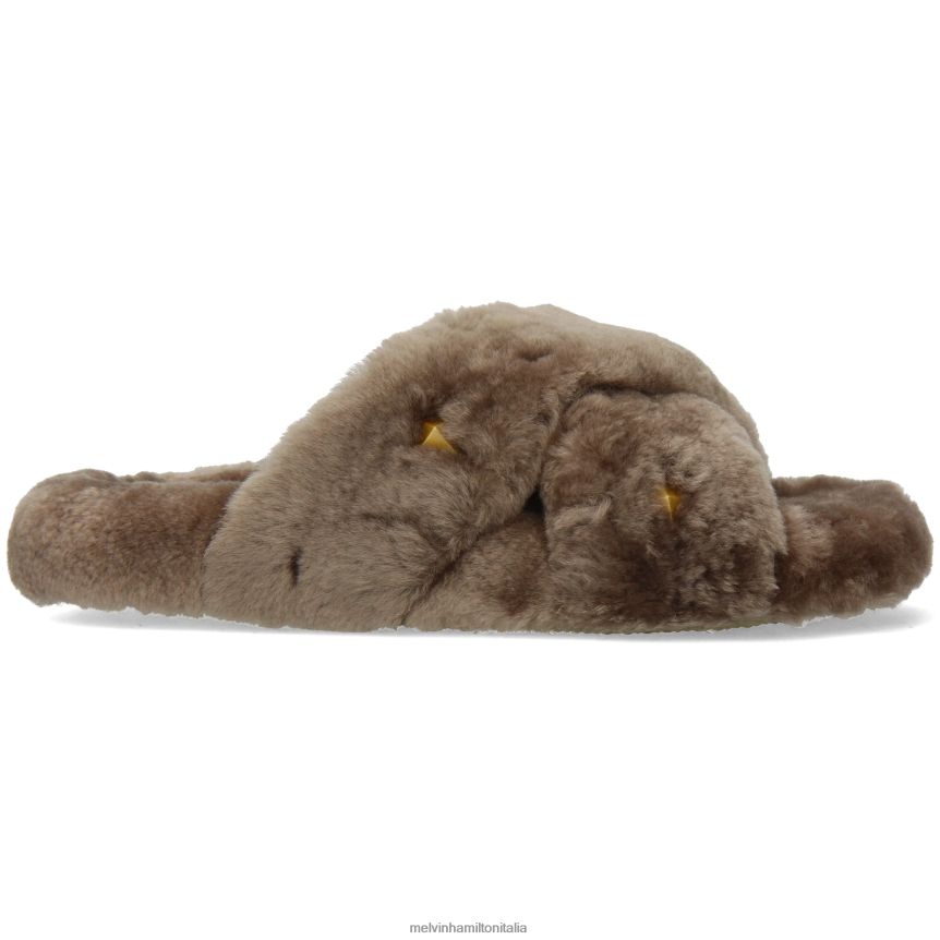 esso Melvin & Hamilton donne Wilma 36 grigio muli DLT2BB1711