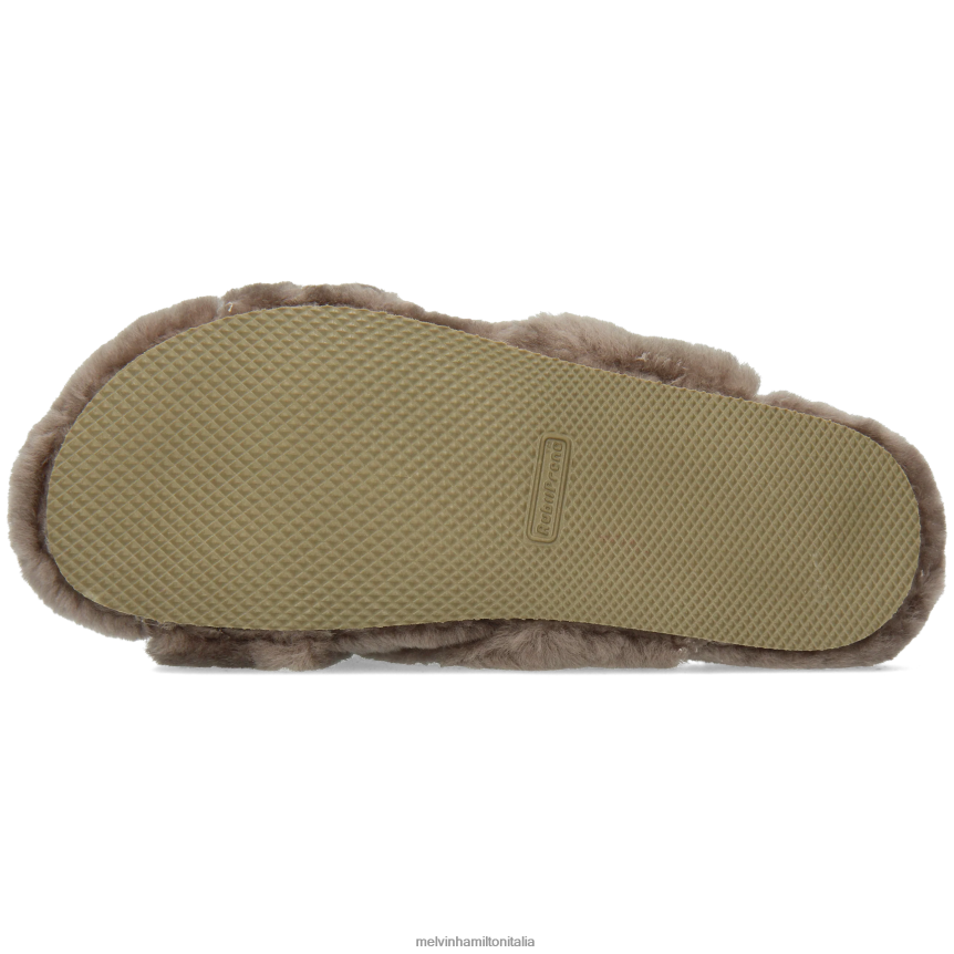 esso Melvin & Hamilton donne Wilma 36 grigio muli DLT2BB1711