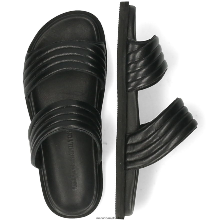 esso Melvin & Hamilton donne Wilma 38 nero muli L80P2P1679