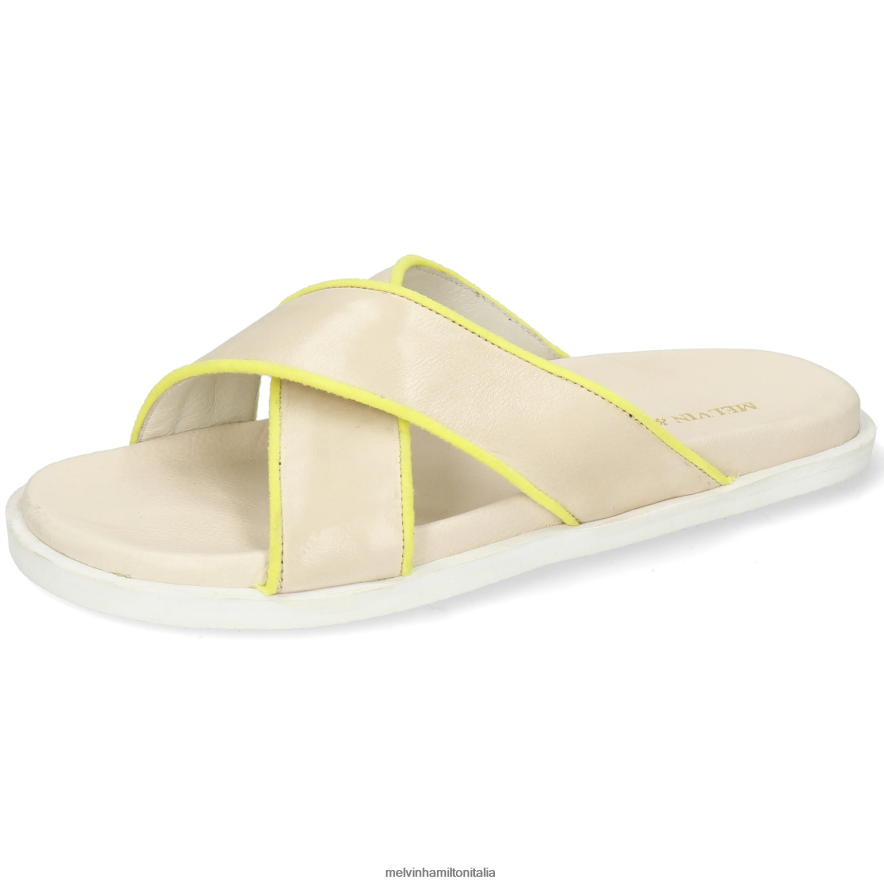 esso Melvin & Hamilton donne Wilma 9 beige muli L80P2P1687