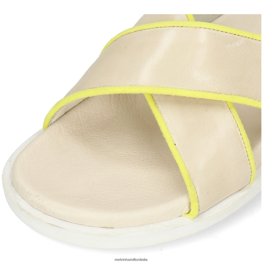 esso Melvin & Hamilton donne Wilma 9 beige muli L80P2P1687