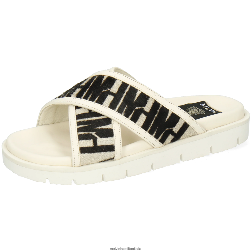 esso Melvin & Hamilton donne Wilma 9 bianco muli L80P2P1657