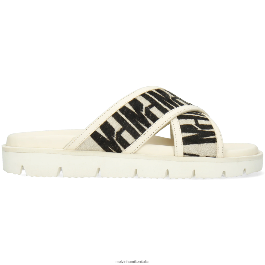 esso Melvin & Hamilton donne Wilma 9 bianco muli L80P2P1657