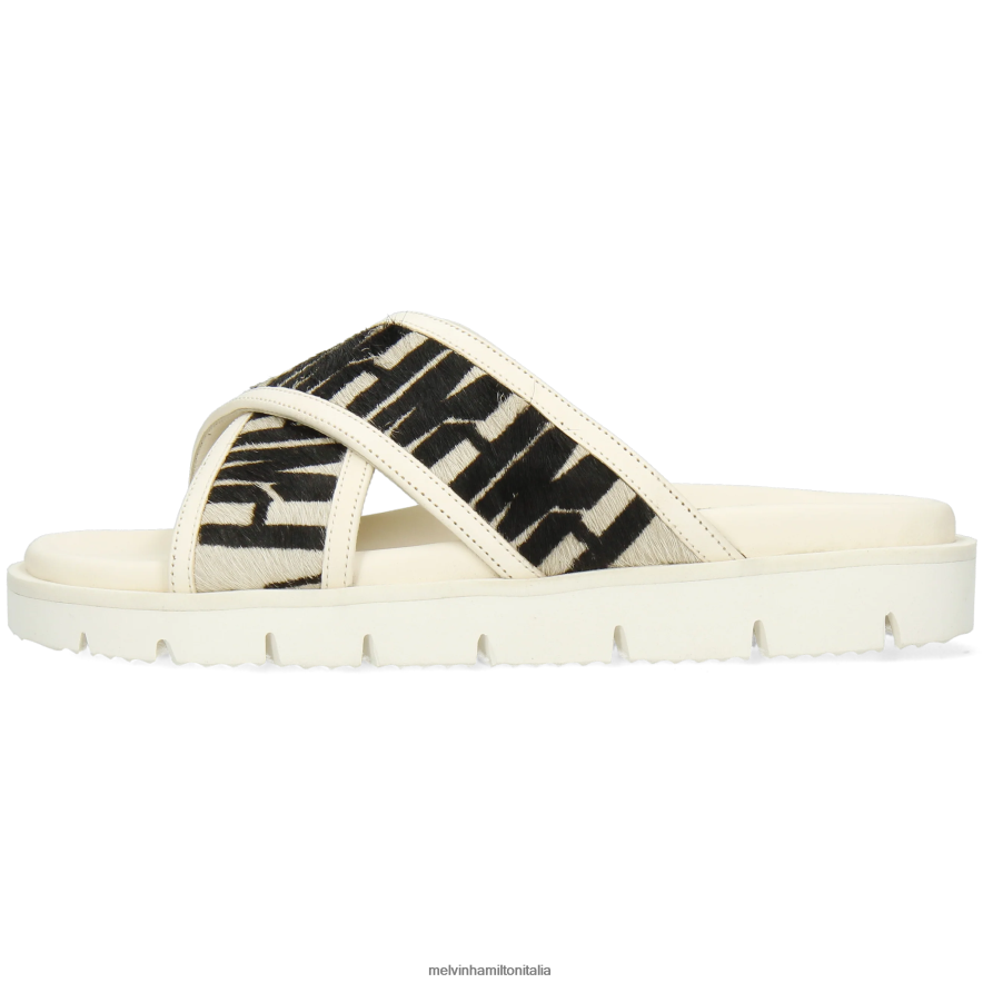 esso Melvin & Hamilton donne Wilma 9 bianco muli L80P2P1657