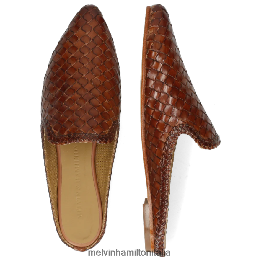 esso Melvin & Hamilton donne lidia 2 marrone muli L80P2P1704