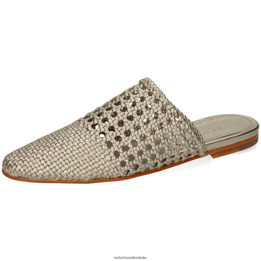 esso Melvin & Hamilton donne mira 3 argento muli L80P2P1698