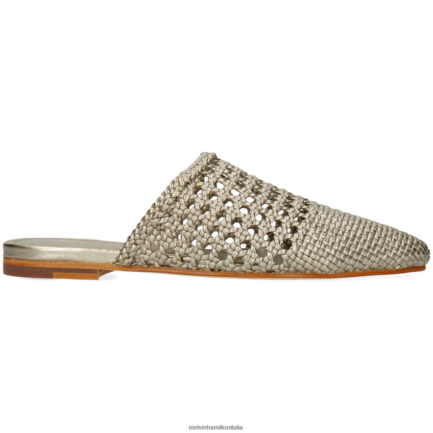 esso Melvin & Hamilton donne mira 3 argento muli L80P2P1698