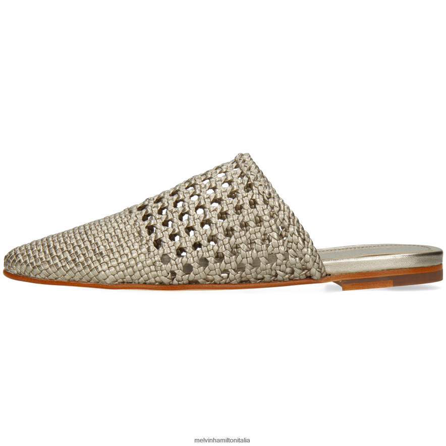 esso Melvin & Hamilton donne mira 3 argento muli L80P2P1698