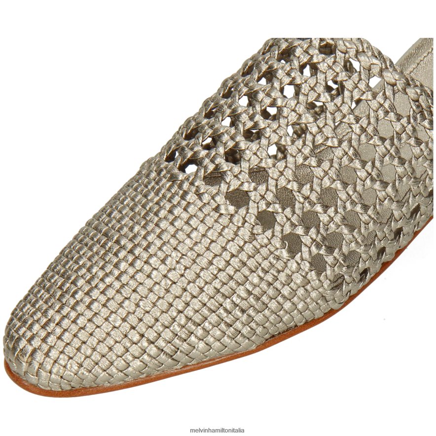 esso Melvin & Hamilton donne mira 3 argento muli L80P2P1698