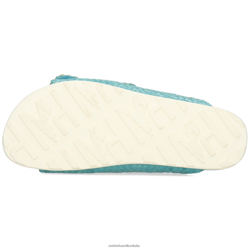 esso Melvin & Hamilton donne petra 1 turchese muli DLT2BB1574