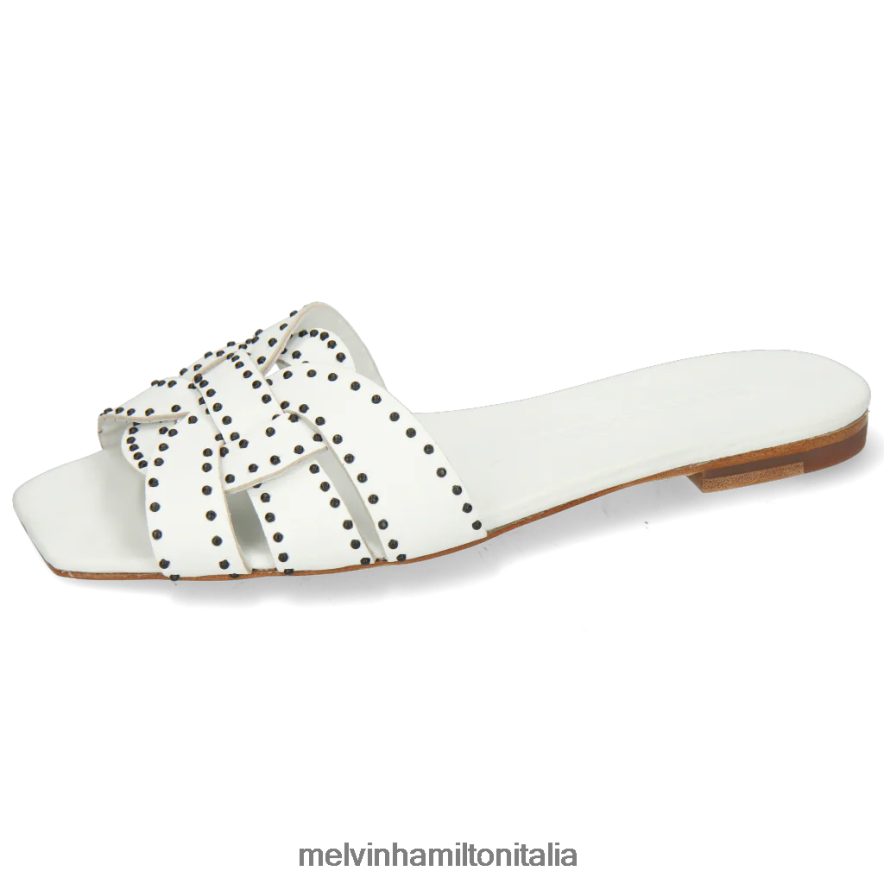 esso Melvin & Hamilton donne sandrino 2 bianco muli L80P2P1748
