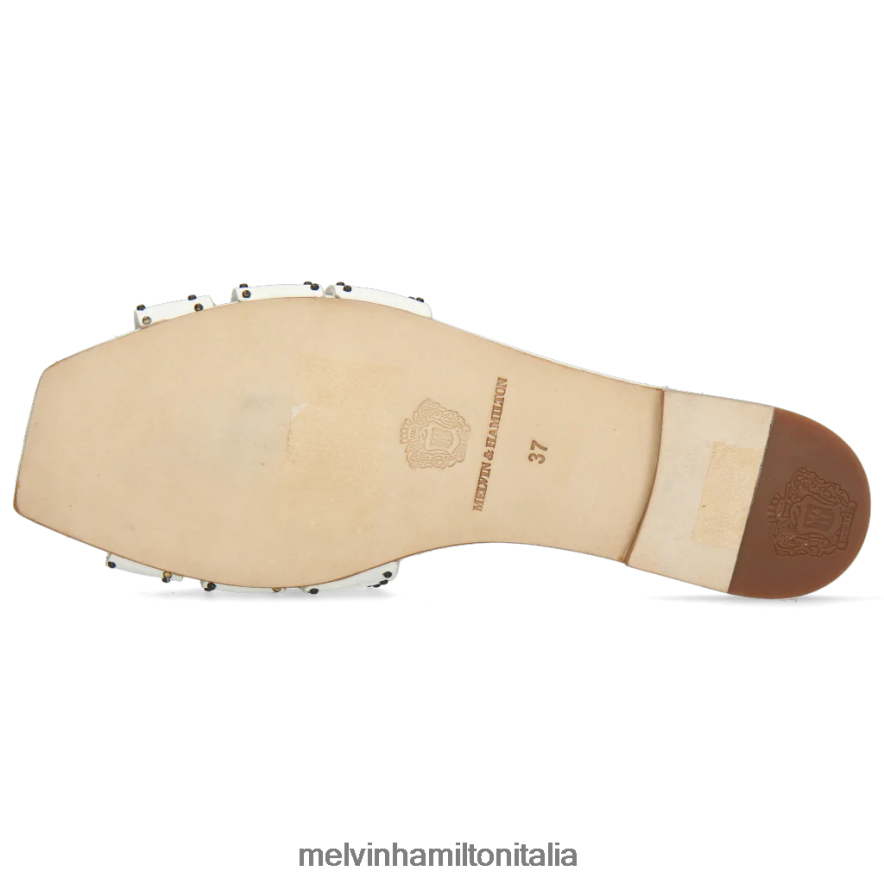 esso Melvin & Hamilton donne sandrino 2 bianco muli L80P2P1748