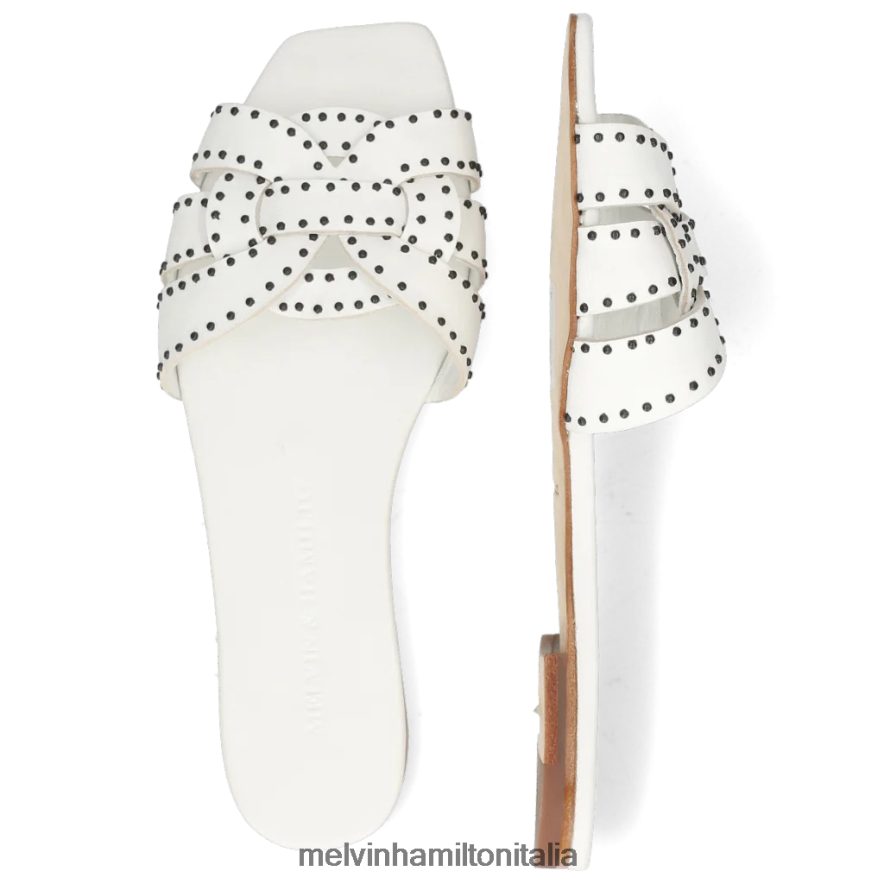 esso Melvin & Hamilton donne sandrino 2 bianco muli L80P2P1748