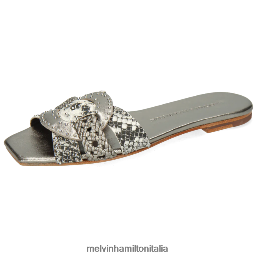 esso Melvin & Hamilton donne sandrino 2 grigio muli L80P2P1737