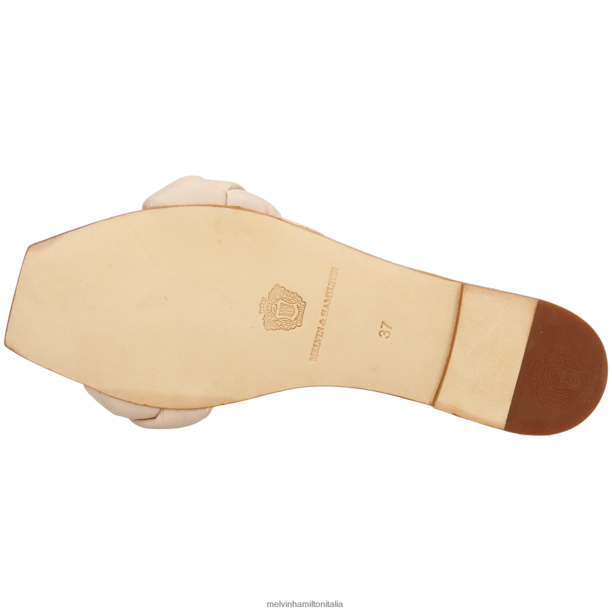 esso Melvin & Hamilton donne sandrino 3 rosa muli DLT2BB1618