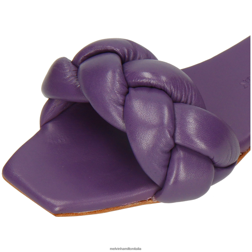 esso Melvin & Hamilton donne sandrino 3 viola muli L80P2P1594