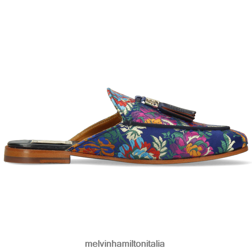 esso Melvin & Hamilton donne scarlatta 2 blu muli L80P2P1743