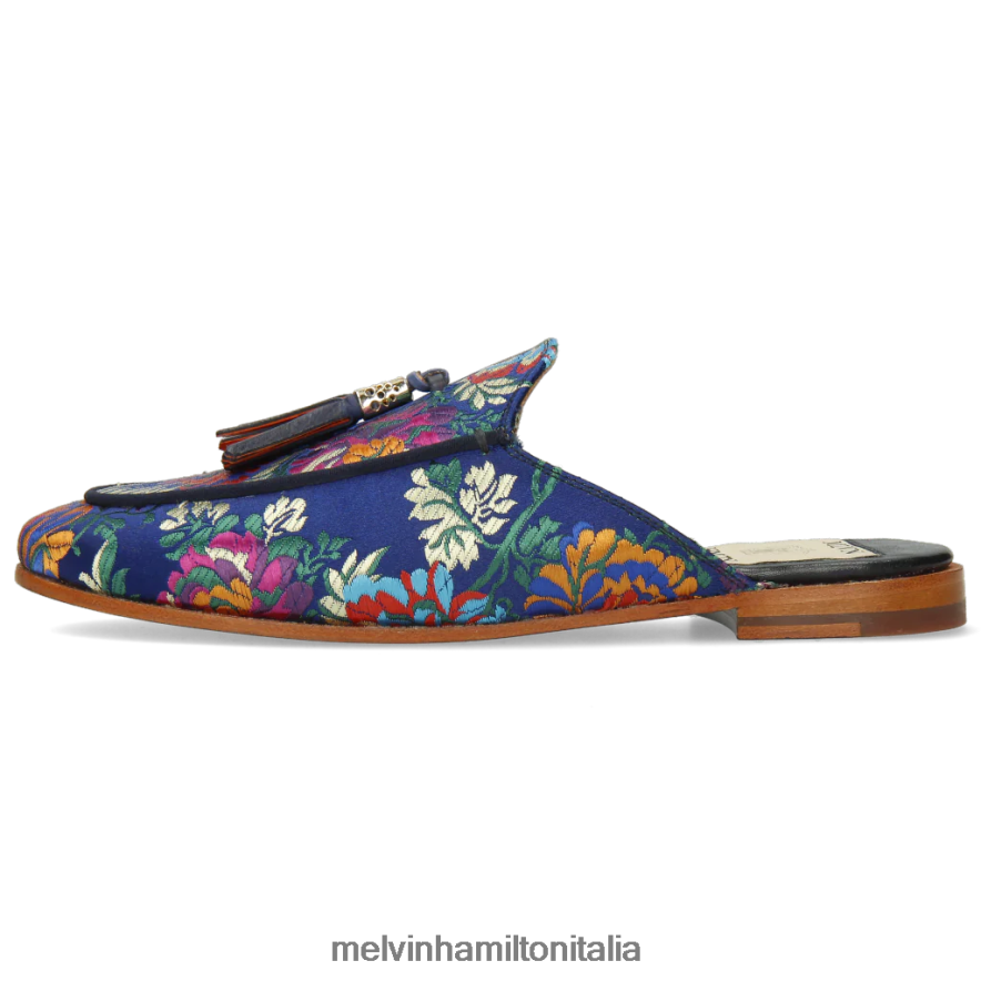esso Melvin & Hamilton donne scarlatta 2 blu muli L80P2P1743