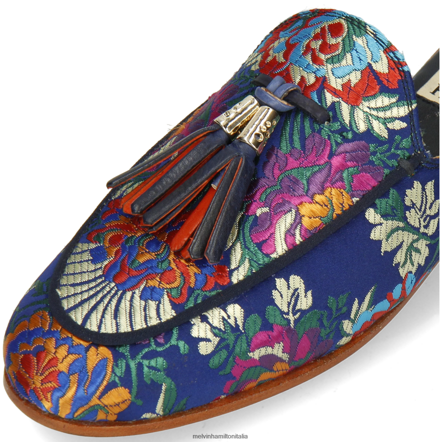 esso Melvin & Hamilton donne scarlatta 2 blu muli L80P2P1743