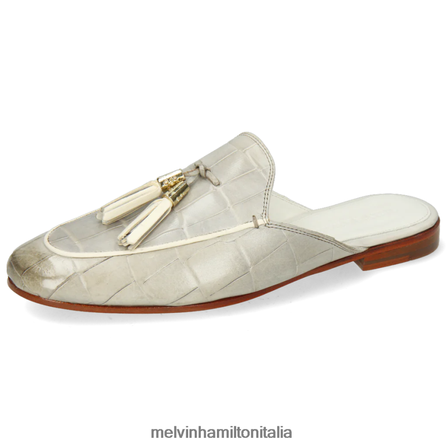 esso Melvin & Hamilton donne scarlatta 2 grigio muli L80P2P1718