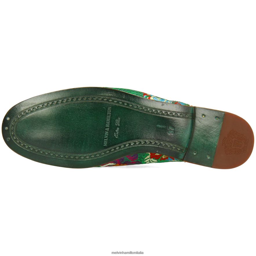 esso Melvin & Hamilton donne scarlatta 2 verde muli L80P2P1626