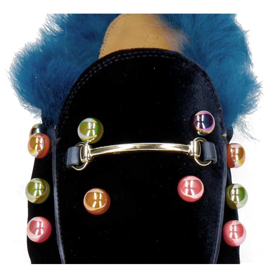 esso Melvin & Hamilton donne scarlatta 4 blu muli L80P2P1746