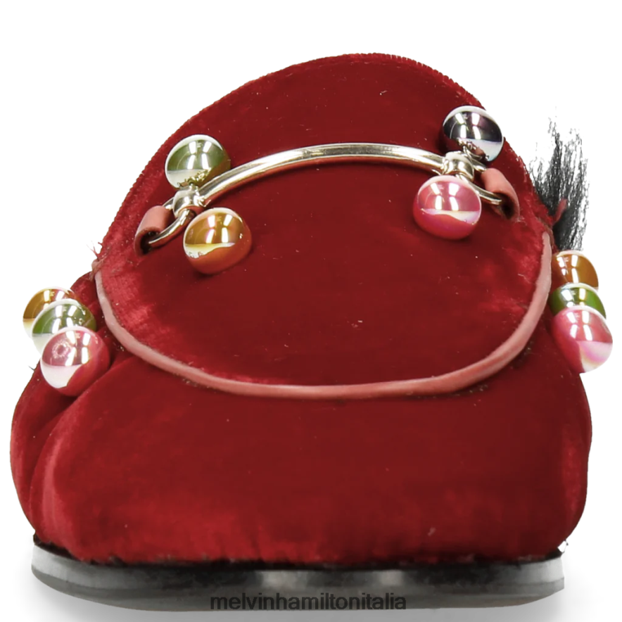 esso Melvin & Hamilton donne scarlatta 4 rosso muli L80P2P1751