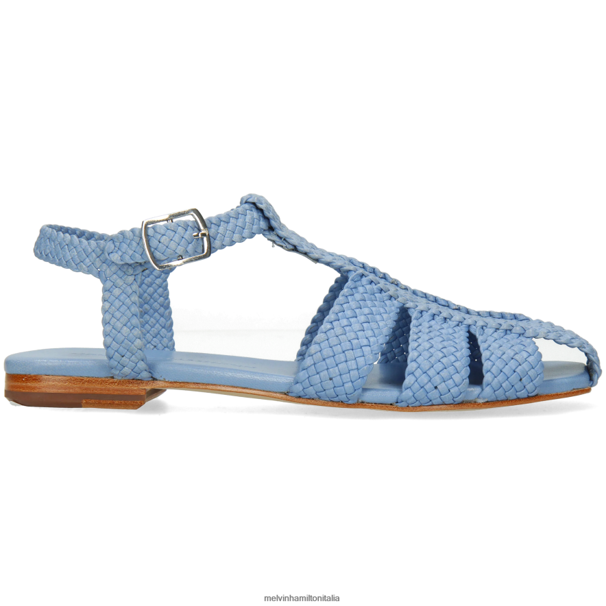 esso Melvin & Hamilton donne Brooke 17 blu sandali L80P2P1897