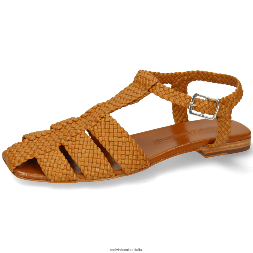 esso Melvin & Hamilton donne Brooke 17 marrone sandali L80P2P1896