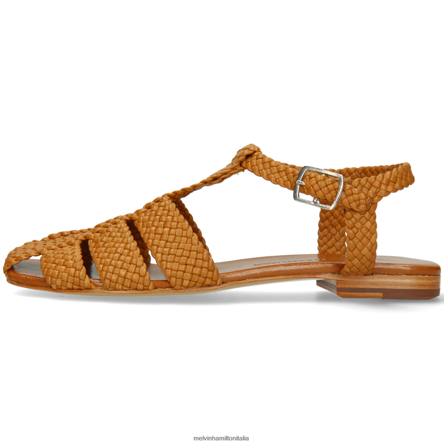 esso Melvin & Hamilton donne Brooke 17 marrone sandali L80P2P1896