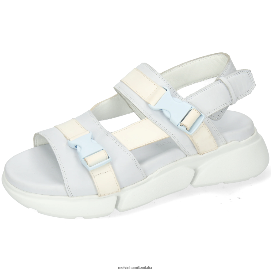 esso Melvin & Hamilton donne Josie 2 blu sandali L80P2P1940