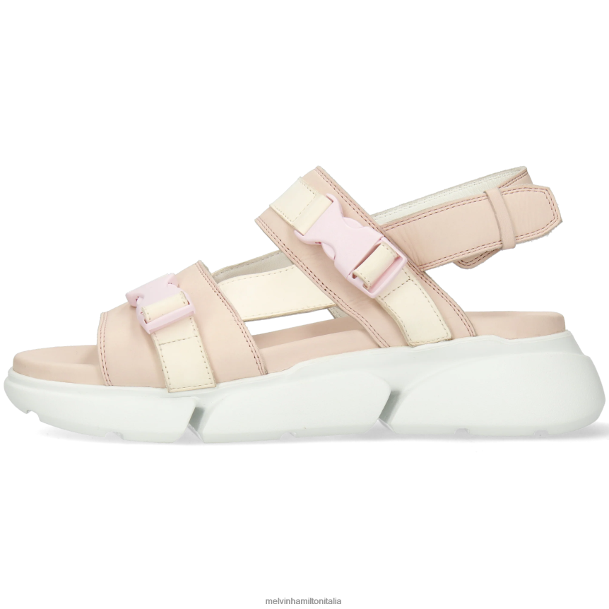 esso Melvin & Hamilton donne Josie 2 rosa sandali DLT2BB1912