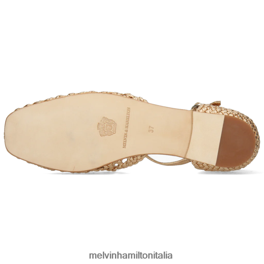 esso Melvin & Hamilton donne Melly 9 bronzo sandali L80P2P1923