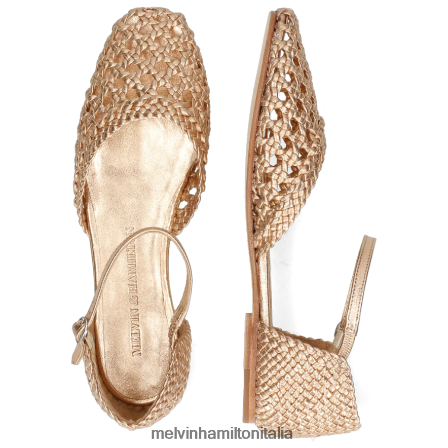 esso Melvin & Hamilton donne Melly 9 bronzo sandali L80P2P1923