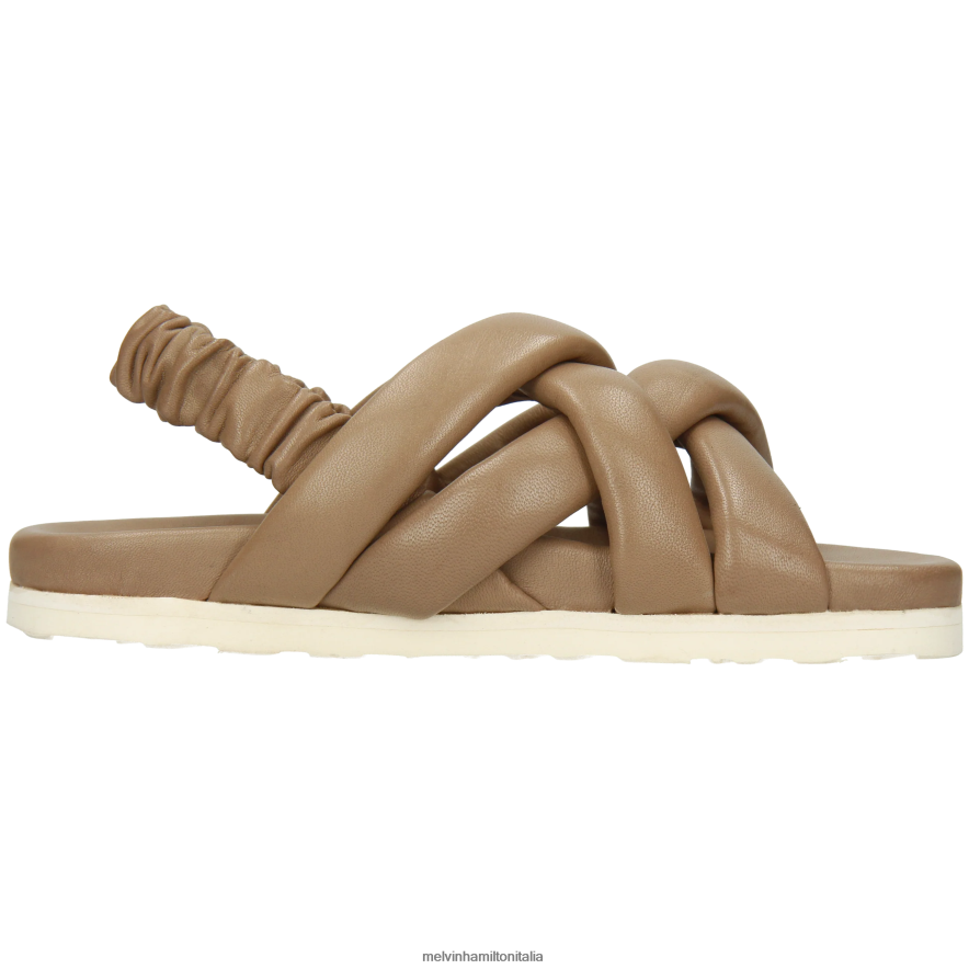 esso Melvin & Hamilton donne Wilma 43 beige sandali L80P2P1895