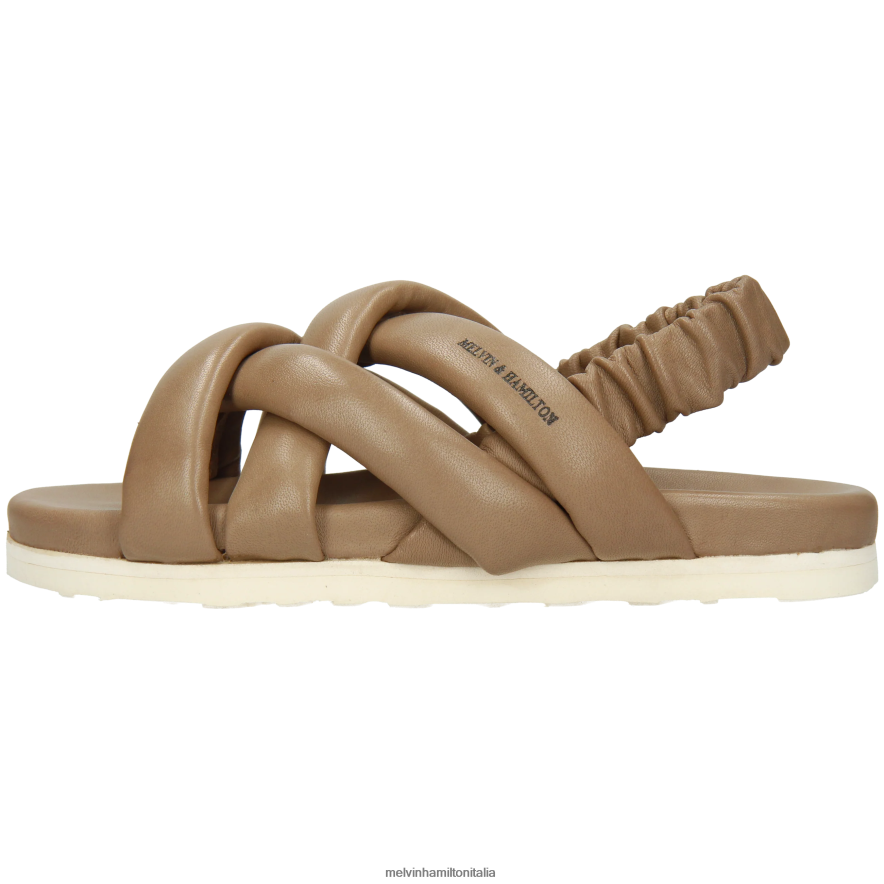 esso Melvin & Hamilton donne Wilma 43 beige sandali L80P2P1895