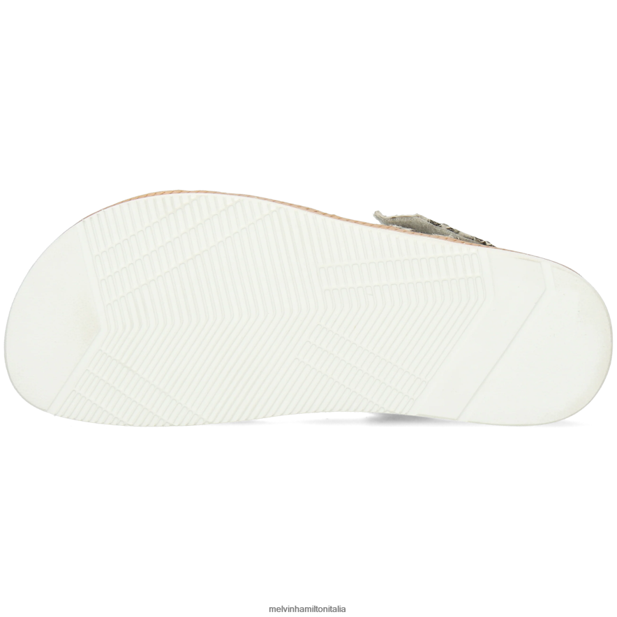 esso Melvin & Hamilton donne Wilma 7 grigio sandali L80P2P1932