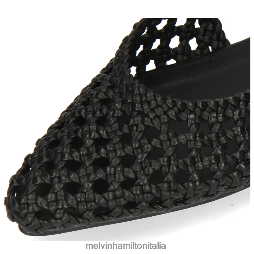 esso Melvin & Hamilton donne alexa 27 nero sandali DLT2BB1918