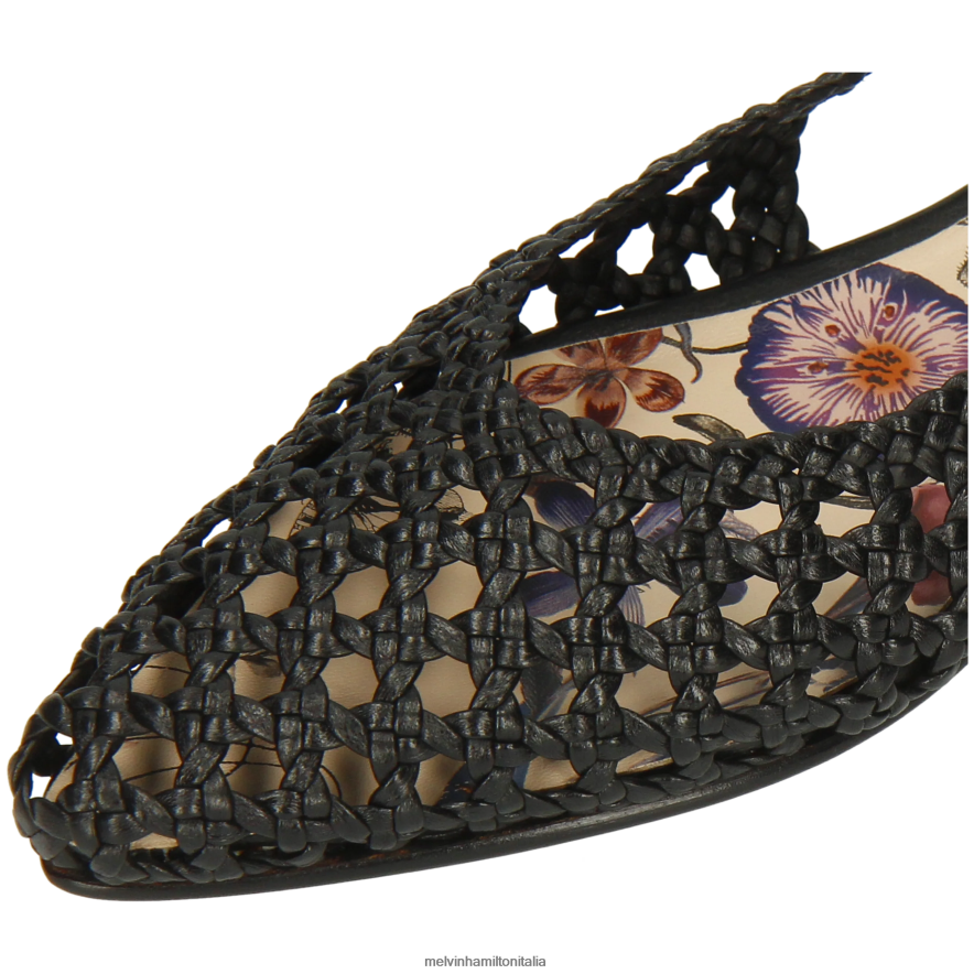 esso Melvin & Hamilton donne alexa 27 nero sandali L80P2P1904