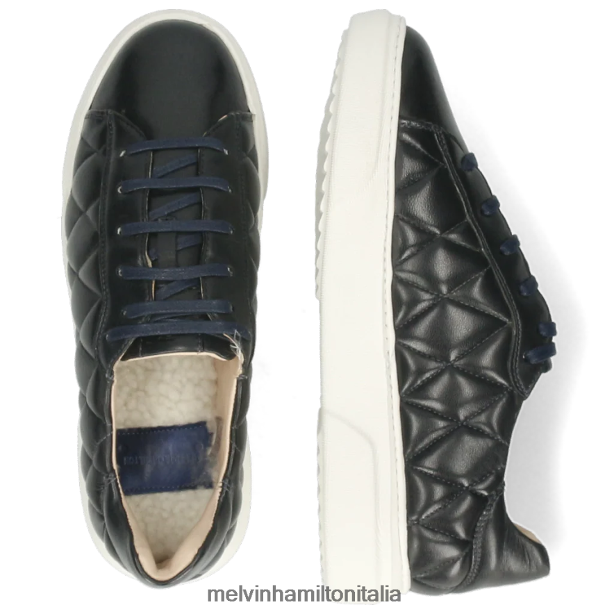 esso Melvin & Hamilton donne Hailey 16 blu scarpe da ginnastica L80P2P1823