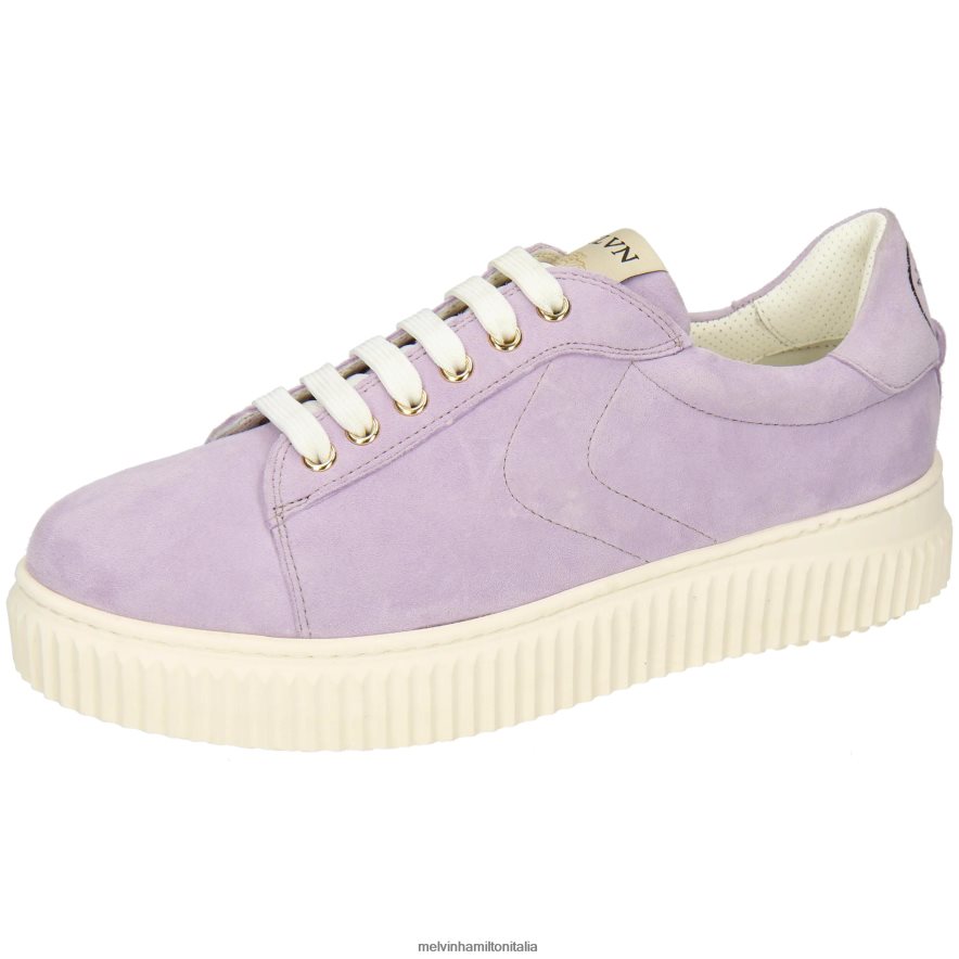 esso Melvin & Hamilton donne Nuri 11 viola scarpe da ginnastica L80P2P1778